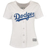 Image of Joc Pederson Los Angeles Dodgers Majestic Women's Cool Base Player Jersey - White 2019