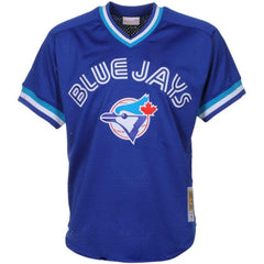 Joe Carter Toronto Blue Jays Mitchell & Ness 1993 Cooperstown Collection Mesh Batting Practice Jersey - Royal 2019