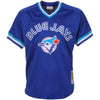 Image of Joe Carter Toronto Blue Jays Mitchell &amp; Ness 1993 Cooperstown Collection Mesh Batting Practice Jersey - Royal 2019