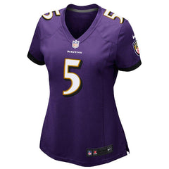 Joe Flacco Baltimore Ravens Women's Limited Jersey - Purple  - 2019