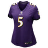Image of Joe Flacco Baltimore Ravens Women's Limited Jersey - Purple  - 2019