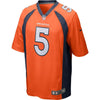 Image of Joe Flacco Denver Broncos Game Jersey – Orange 2019
