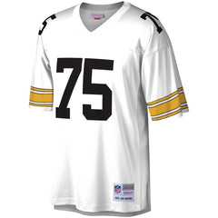 Joe Greene Pittsburgh Steelers Mitchell & Ness 1976 Replica Retired Player Jersey - White 2019