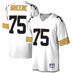 Joe Greene Pittsburgh Steelers Mitchell &amp; Ness 1976 Replica Retired Player Jersey - White 2019