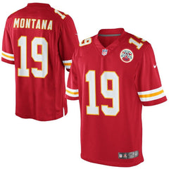 Joe Montana Kansas City Chiefs Retired Player Limited Jersey - Red 2019