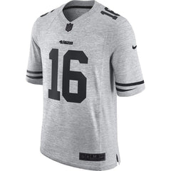 Joe Montana San Francisco 49ers Retired Gridiron Gray II Limited Jersey - Gray 2019