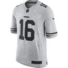 Image of Joe Montana San Francisco 49ers Retired Gridiron Gray II Limited Jersey - Gray 2019