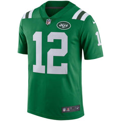 Joe Namath New York Jets Color Rush Vapor Untouchable Retired Player Limited Jersey – Green 2019