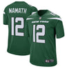 Image of Joe Namath New York Jets Retired Player Game Jersey – Gotham Green 2019