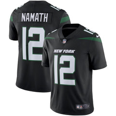 Joe Namath New York Jets Retired Player Limited Team Jersey – Stealth Black 2019