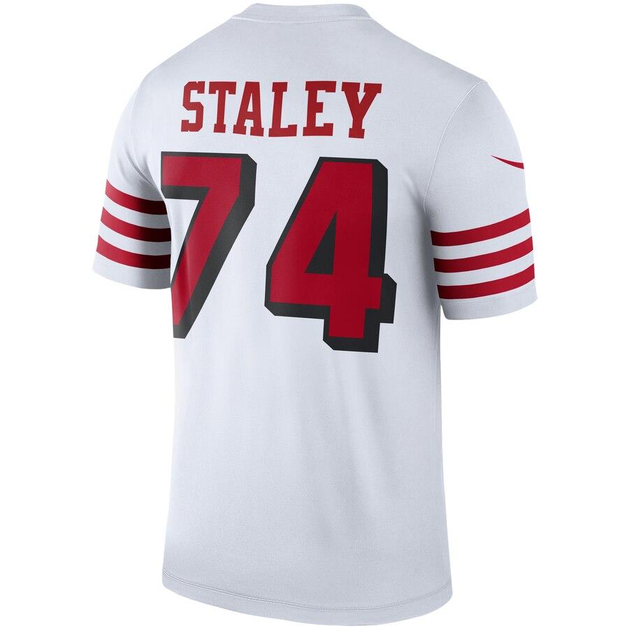 Joe Staley San Francisco 49ers Color Rush Legend Jersey - White 2019