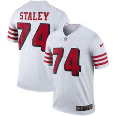 Joe Staley San Francisco 49ers Color Rush Legend Jersey - White 2019