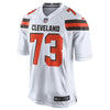 Image of Joe Thomas Cleveland Browns Game Jersey - White 2019