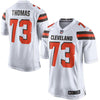 Image of Joe Thomas Cleveland Browns Game Jersey - White 2019