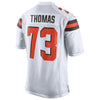 Image of Joe Thomas Cleveland Browns Game Jersey - White 2019