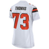 Image of Joe Thomas Cleveland Browns Women's Game Jersey - White 2019