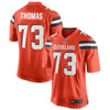 Image of Joe Thomas Cleveland Browns Youth Alternate Game Jersey - Orange 2019