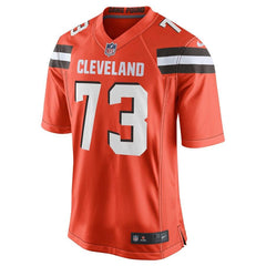 Joe Thomas Cleveland Browns Youth Alternate Game Jersey - Orange 2019