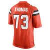 Image of Joe Thomas Cleveland Browns Youth Alternate Game Jersey - Orange 2019