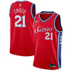 Image of Joel Embiid Philadelphia 76ers Swingman Jersey - Statement Edition – Red 2019