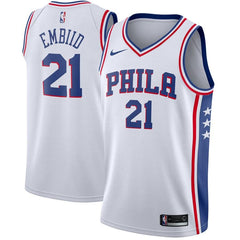 Joel Embiid Philadelphia 76ers Swingman Jersey White - Association Edition 2019