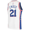 Image of Joel Embiid Philadelphia 76ers Youth Swingman Jersey - White 2019