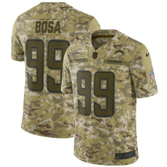 Joey Bosa Los Angeles Chargers Salute to Service Limited Jersey – Camo 2019