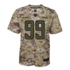 Image of Joey Bosa Los Angeles Chargers Youth Salute to Service Game Jersey - Camo 2019