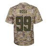 Image of Joey Bosa Los Angeles Chargers Youth Salute to Service Game Jersey - Camo 2019