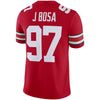 Image of Joey Bosa Ohio State Buckeyes Alumni Player Jersey – Scarlet 2019