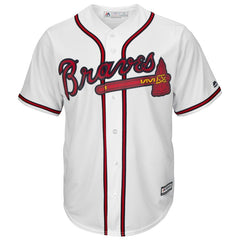 Johan Camargo Atlanta Braves Majestic Home Official Cool Base Player Jersey - White 2019