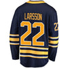 Image of Johan Larsson Buffalo Sabres Breakaway Player Jersey – Navy 2019