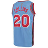 Image of John Collins Atlanta Hawks Hardwood Classics Swingman Jersey – Blue 2019