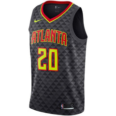 John Collins Atlanta Hawks Replica Swingman Jersey - Icon Edition – Black 2019