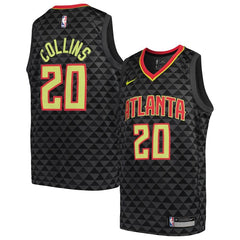 John Collins Atlanta Hawks Youth Swingman Jersey - Black 2019