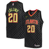 Image of John Collins Atlanta Hawks Youth Swingman Jersey - Black 2019