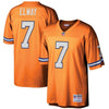 Image of John Elway Denver Broncos Mitchell &amp; Ness 1990 Retired Player Vintage Replica Jersey - Orange 2019
