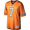 Image of John Elway Denver Broncos Mitchell &amp; Ness 1990 Retired Player Vintage Replica Jersey - Orange 2019