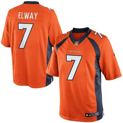 John Elway Denver Broncos Retired Player Limited Jersey - Orange 2019