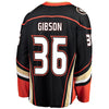 Image of John Gibson Anaheim Ducks Youth Breakaway Player Jersey – Black 2019