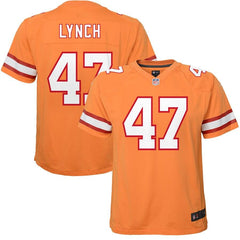 John Lynch Tampa Bay Buccaneers Youth Retired Game Jersey - Orange 2019