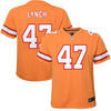 Image of John Lynch Tampa Bay Buccaneers Youth Retired Game Jersey - Orange 2019