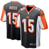 Image of John Ross III Cincinnati Bengals Game Jersey - Black 2019