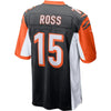 Image of John Ross III Cincinnati Bengals Game Jersey - Black 2019