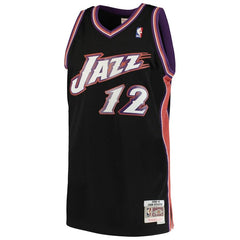 John Stockton Utah Jazz Mitchell & Ness 1998-99 Hardwood Classics Swingman Jersey – Black 2019