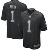 Image of Johnathan Abram Oakland Raiders 2019 NFL Draft First Round Pick Game Jersey – Black 2019