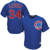 Image of Jon Lester Chicago Cubs Majestic Cool Base Player Jersey - Royal 2019