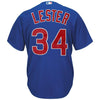 Image of Jon Lester Chicago Cubs Majestic Cool Base Player Jersey - Royal 2019