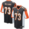 Image of Jonah Williams Cincinnati Bengals 2019 NFL Draft First Round Pick Game Jersey – Black 2019