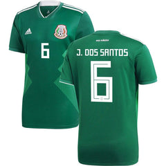 Jonathan dos Santos Mexico National Team Youth Home Replica Jersey - Green 2019